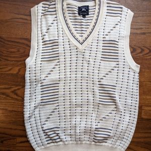 Burberry Burberrys of London vest gold style 100% cotton thick warm XL